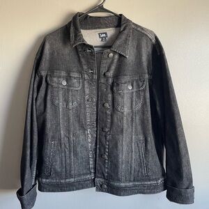 Lee black denim jacket